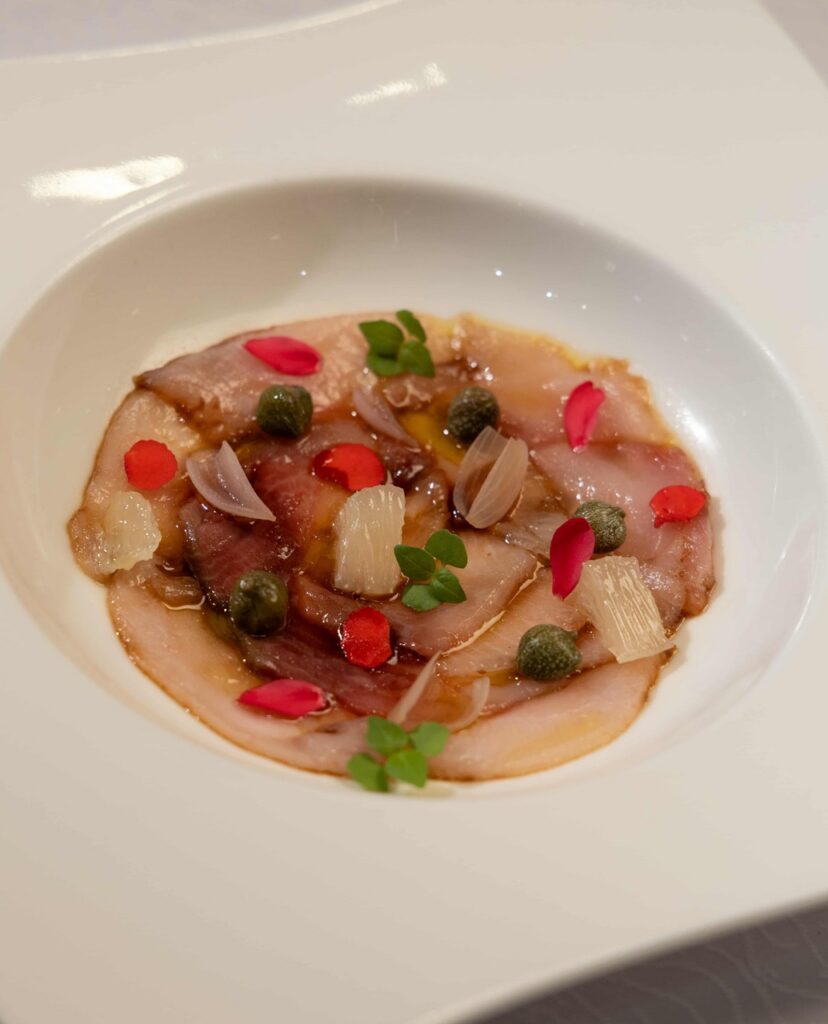 Hamachi Crudo