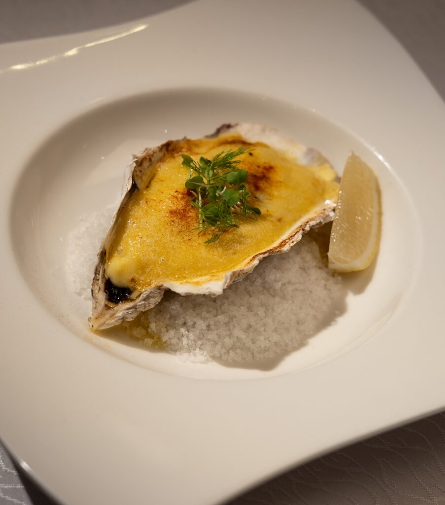 Oysters Thermidor